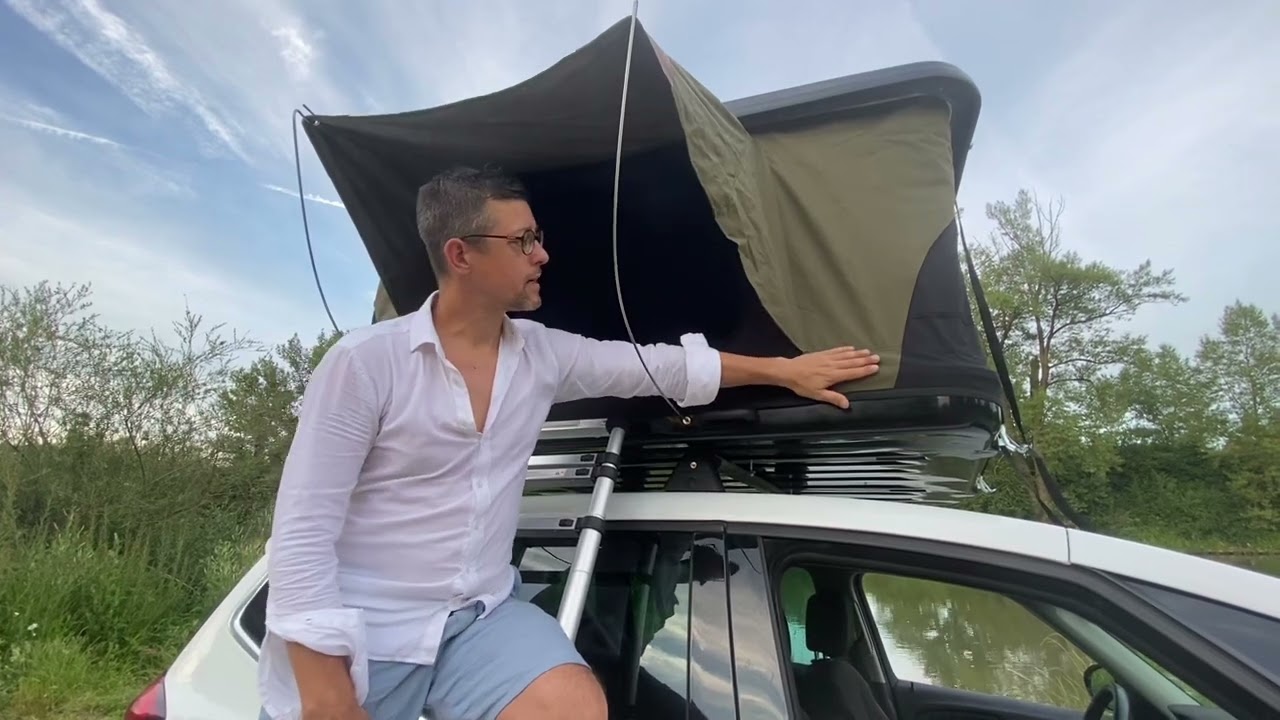 Ako Rýchlo Rozložiť a Zložiť Strešný Stan na Aute | RedCat Camp⛺️🚗