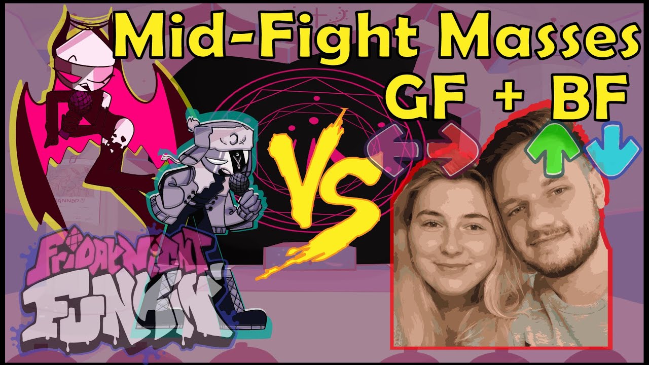Boyfriend & Girlfriend VS Friday Night Funkin' Sarvente's Mid-Fight Masses!