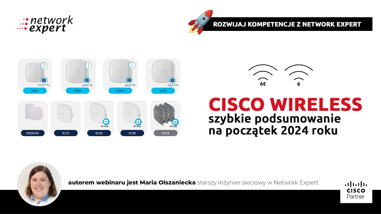 Cisco wireless - szybkie podsumowanie na początek 2024 roku