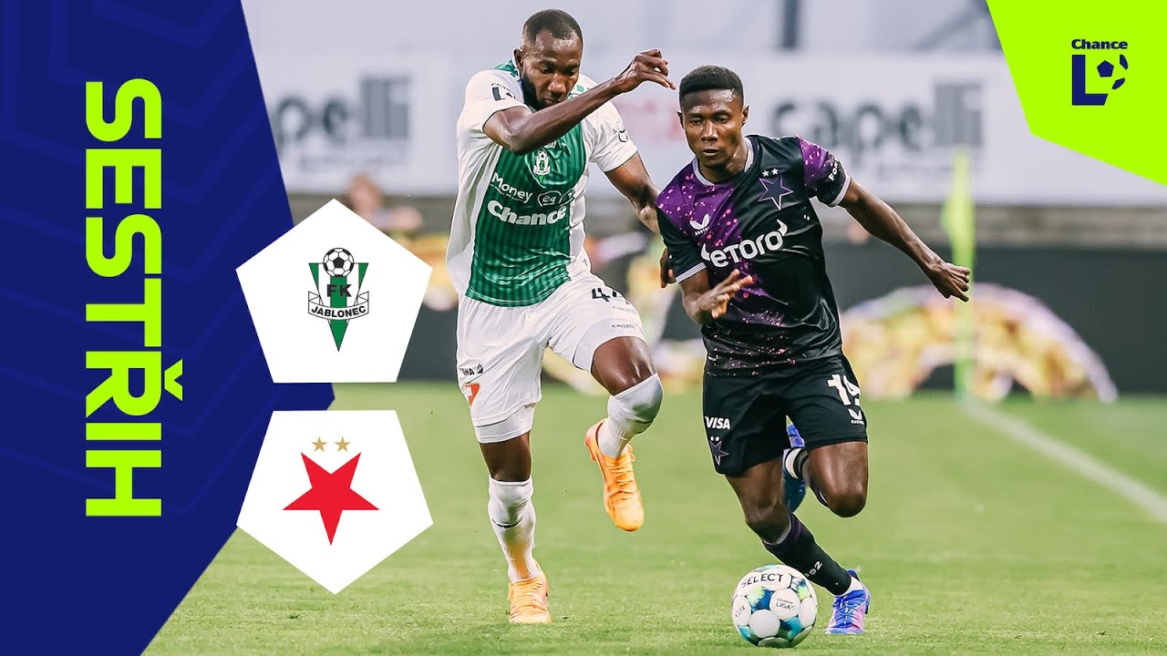 FK Jablonec - SK Slavia Praha | 1:1 | 16. 8. 2025 | HIGHLIGHTS