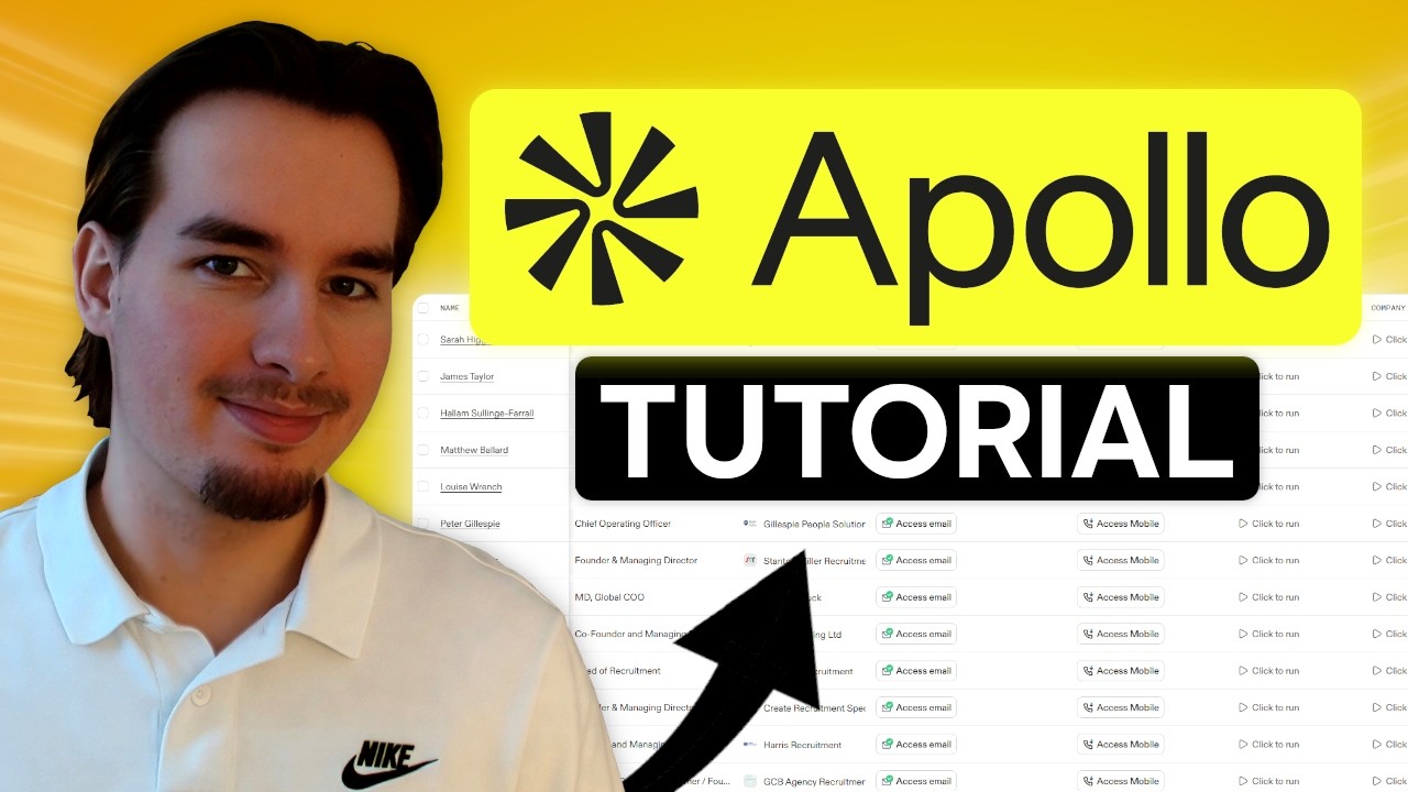 Apollo.io Beginner Tutorial 2026 (Find Leads easily)