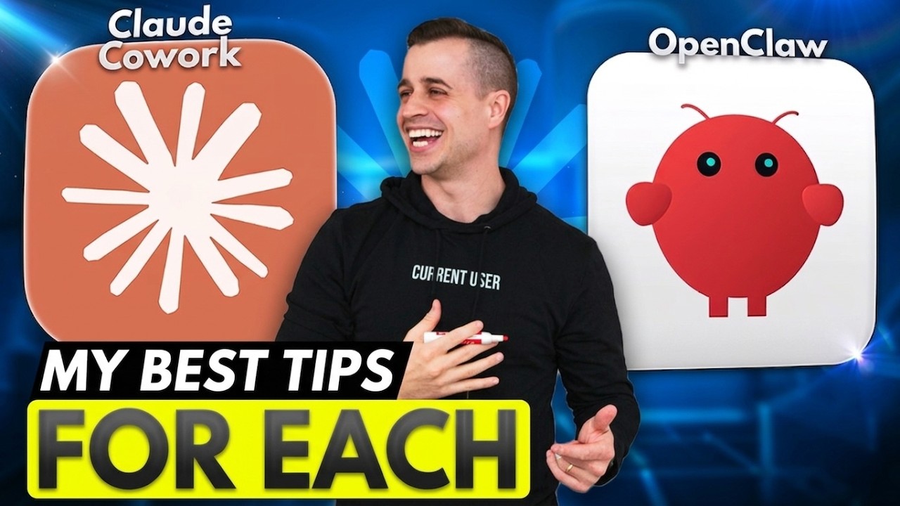 Cowork vs Openclaw | My Best Tips For Ea