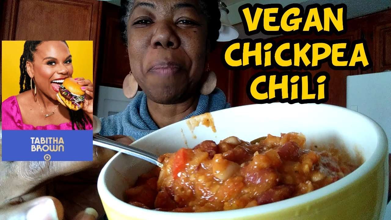 Tabitha Brown Food Collection at Target | Vegan Chickpea Chili Review | Cooking Conversations