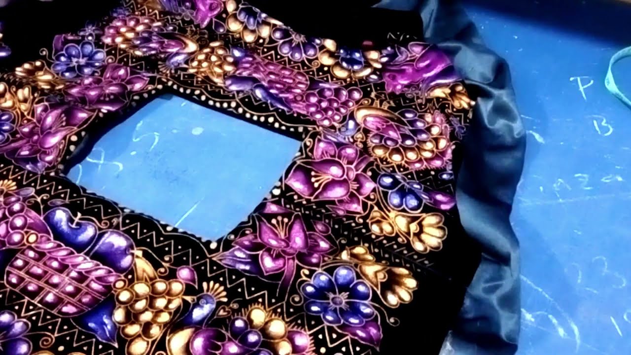 SACANDO EL CUELLO CUADRADO  DE UN HUIPIL  TUTORIAL