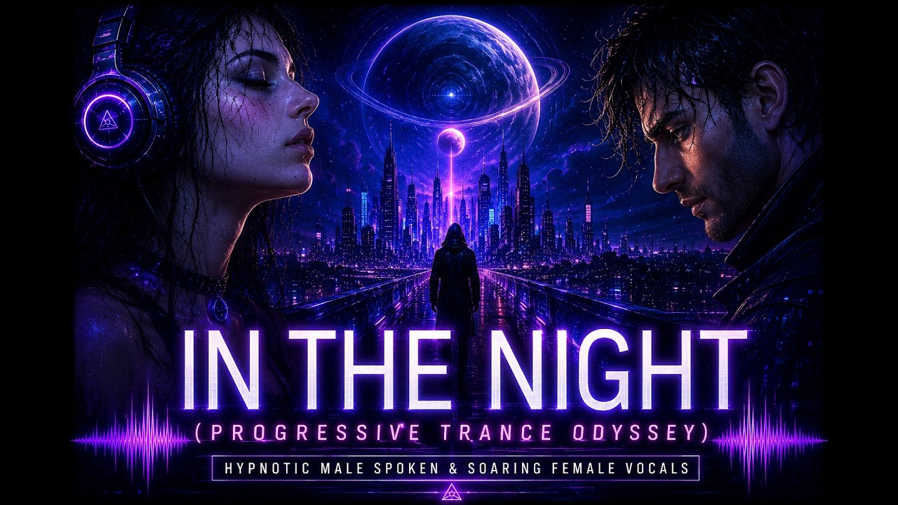 In the Night (Progressive Trance Odyssey) | Hypnotic Male Spoken & Soaring Female Vocals