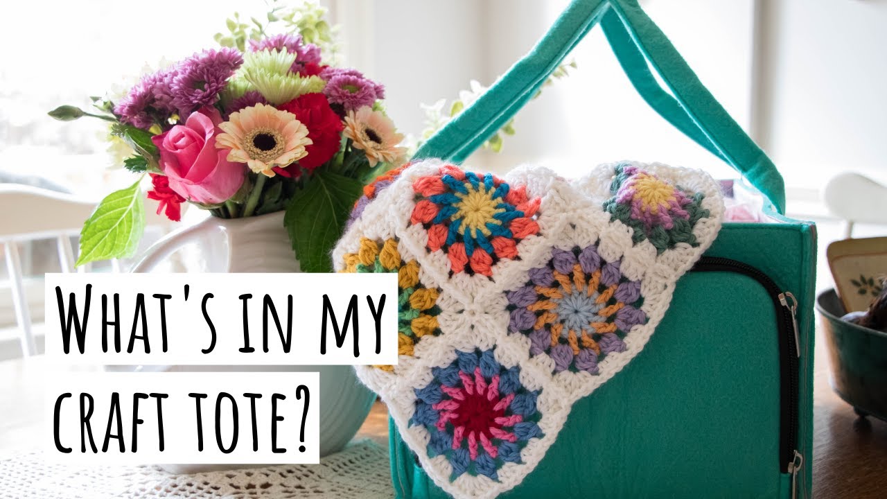 What's in my Craft Tote? | Mollie Ollie Caddy Review