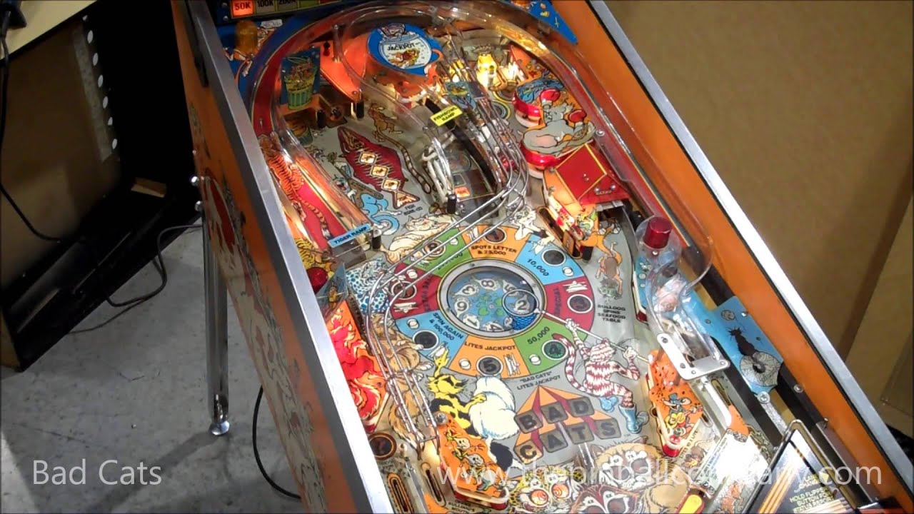 Bad Cats Pinball Machine - www.ThePinballCompany.com
