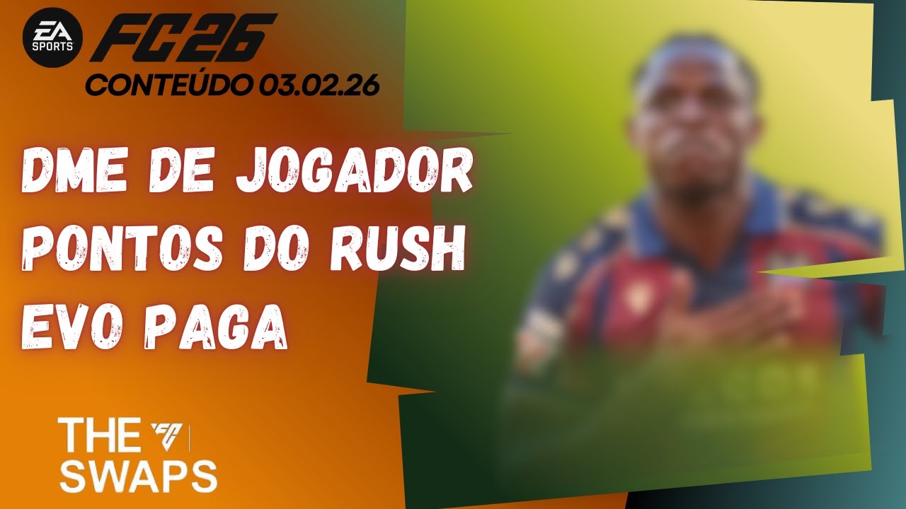 FC26 || O QUE ACONTECEU COM AS EVOS! CONTEÚDO DIÁRIO - 03.02.26