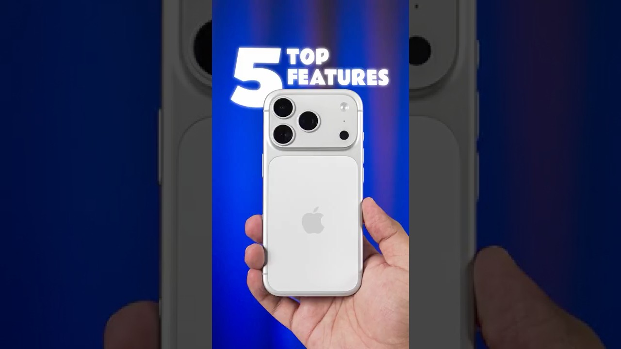 iPhone 17 Pro ⚡ Top 5 Features! #shorts #iphone #iphone17pro