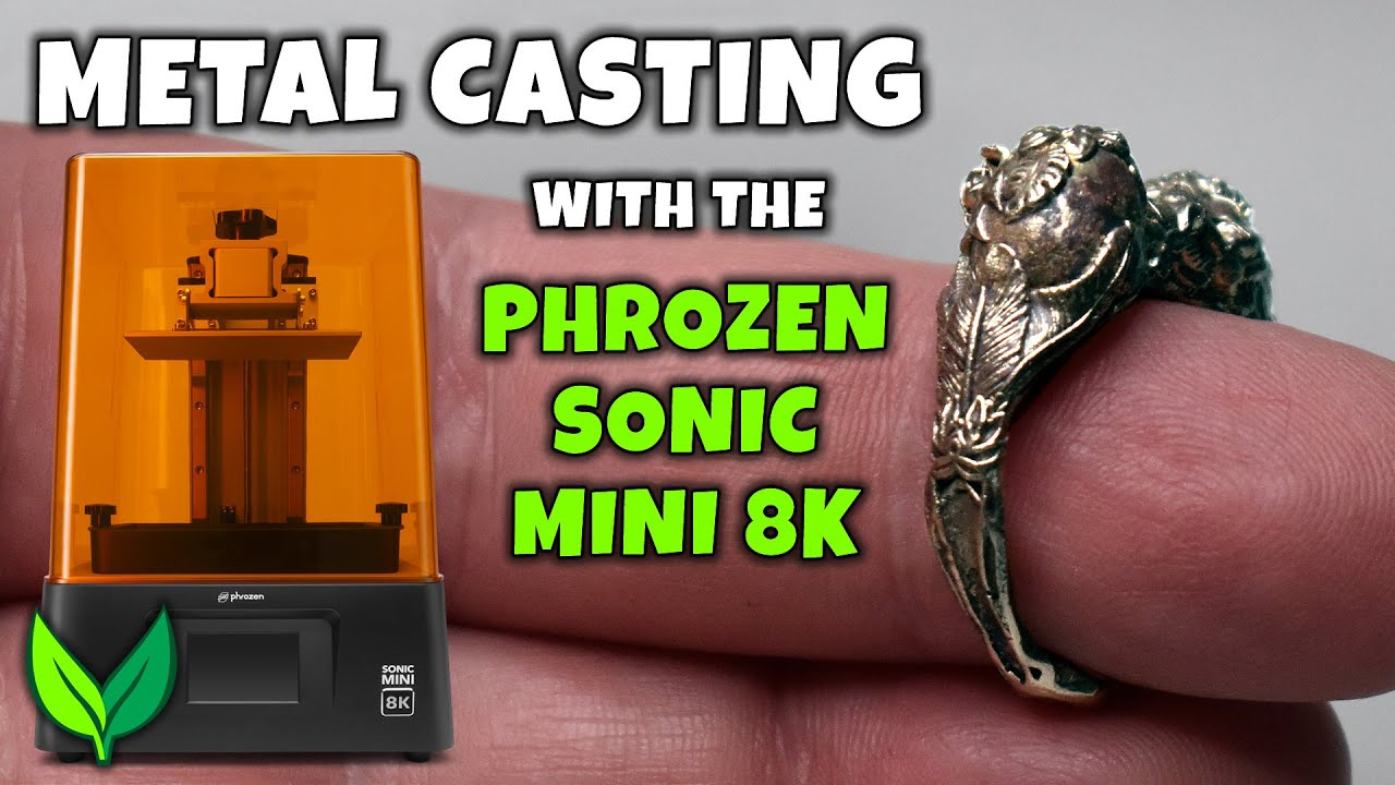 Metal Casting at home with the Phrozen Sonic Mini 8K by VOGMAN