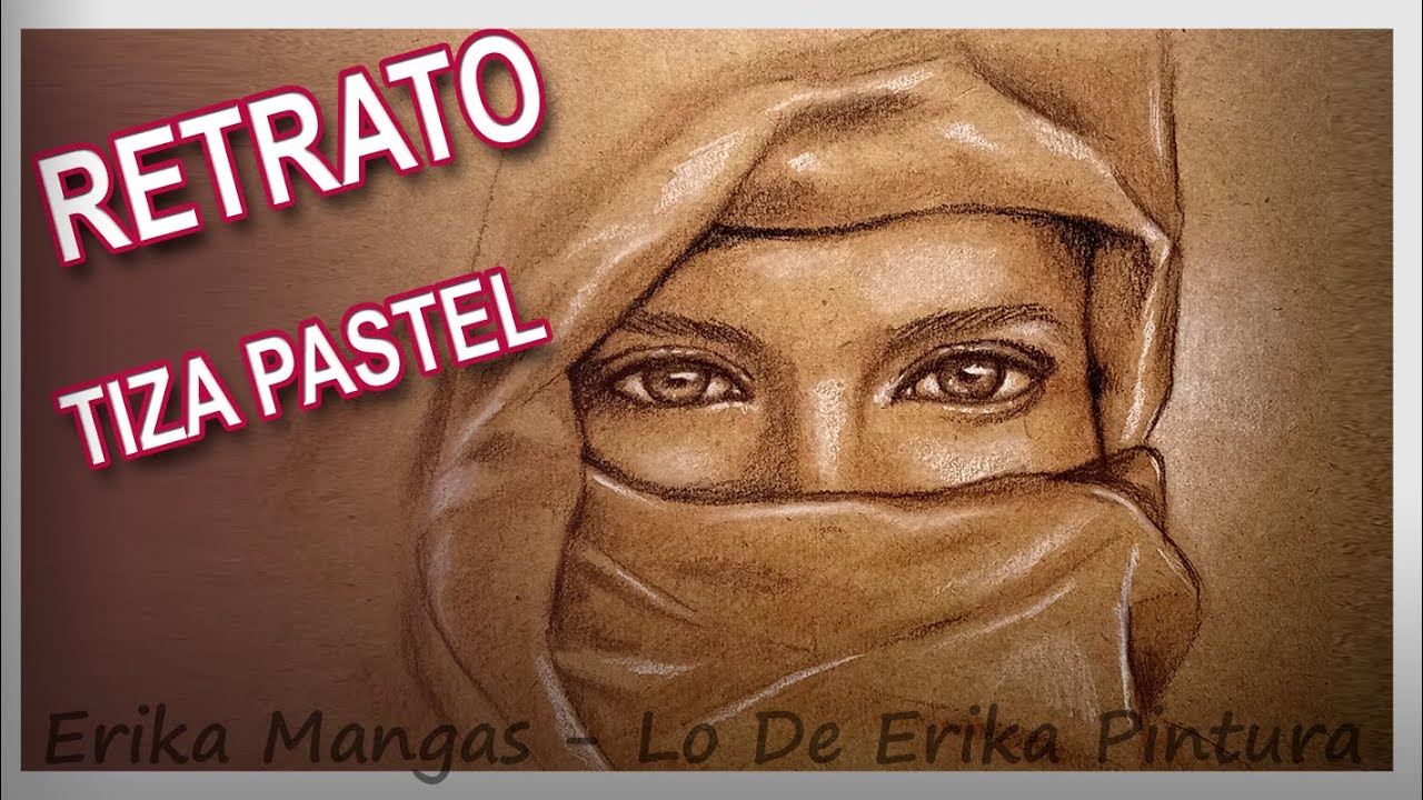 INICIACIÓN AL RETRATO / SOMBREADO SUPER FACIL CON LÁPICES PASTEL