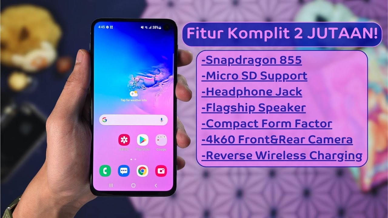 Samsung Galaxy S10E Unboxing & Quick Review Di 2024! | Compact Flagship Cuma 2 JUTAAN!