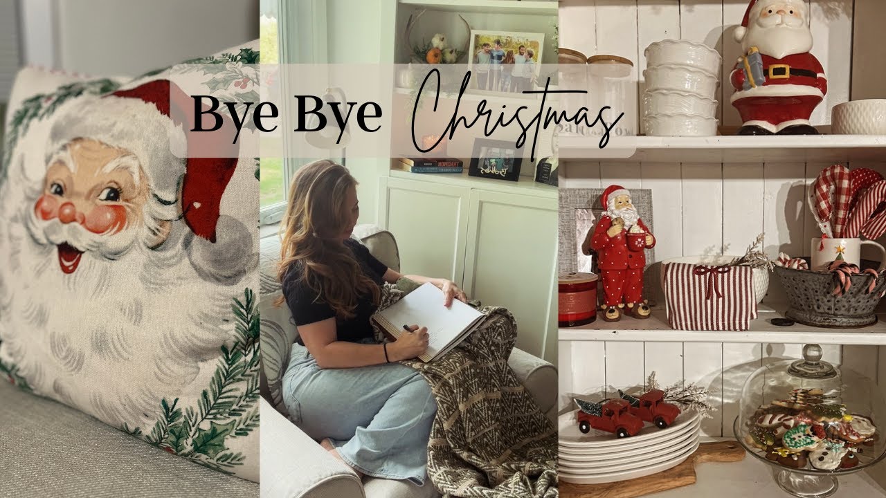 Goodbye Christmas / Satisfying Post-Holiday Decor Reset