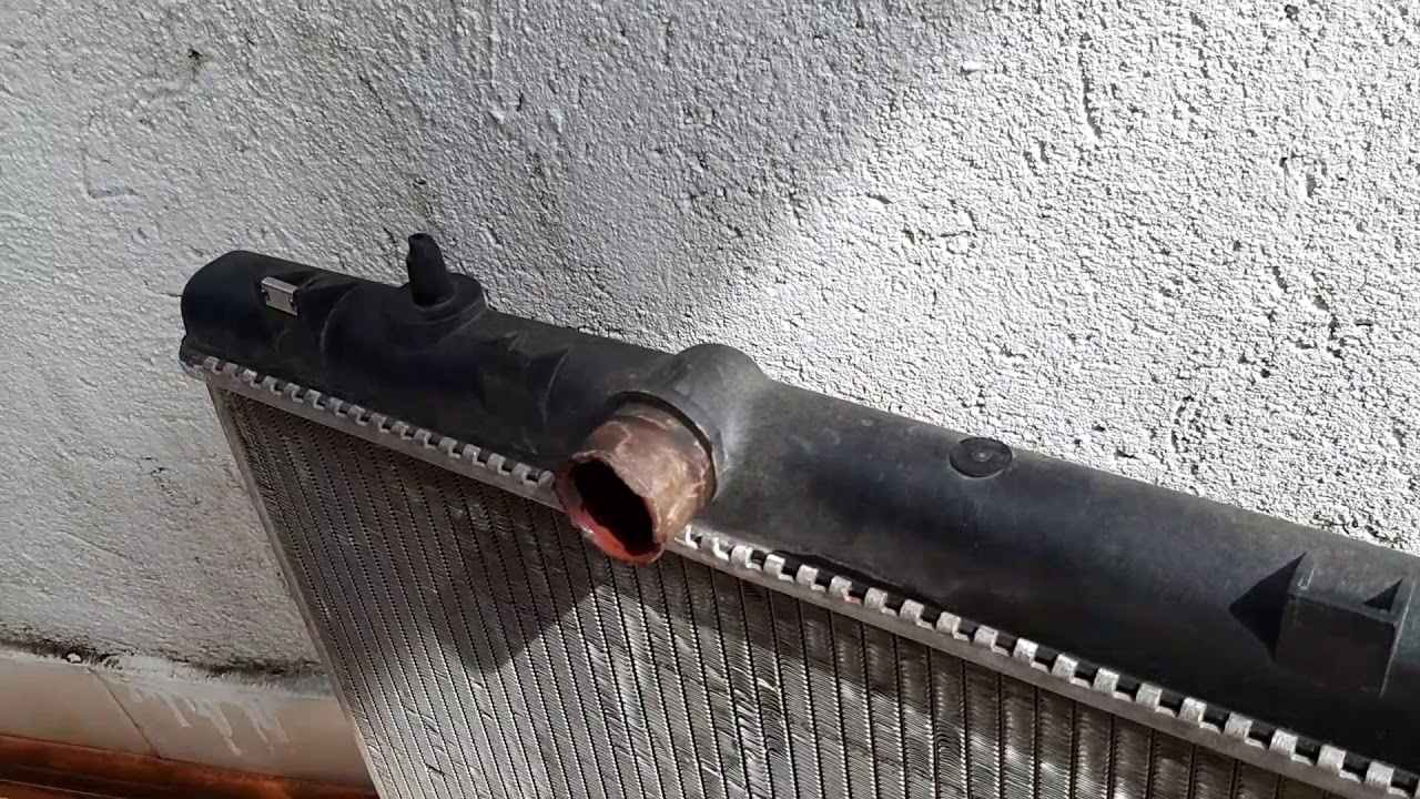 Como desmontar e ver se radiador está entupido. Pegeout 206 1.0 16v