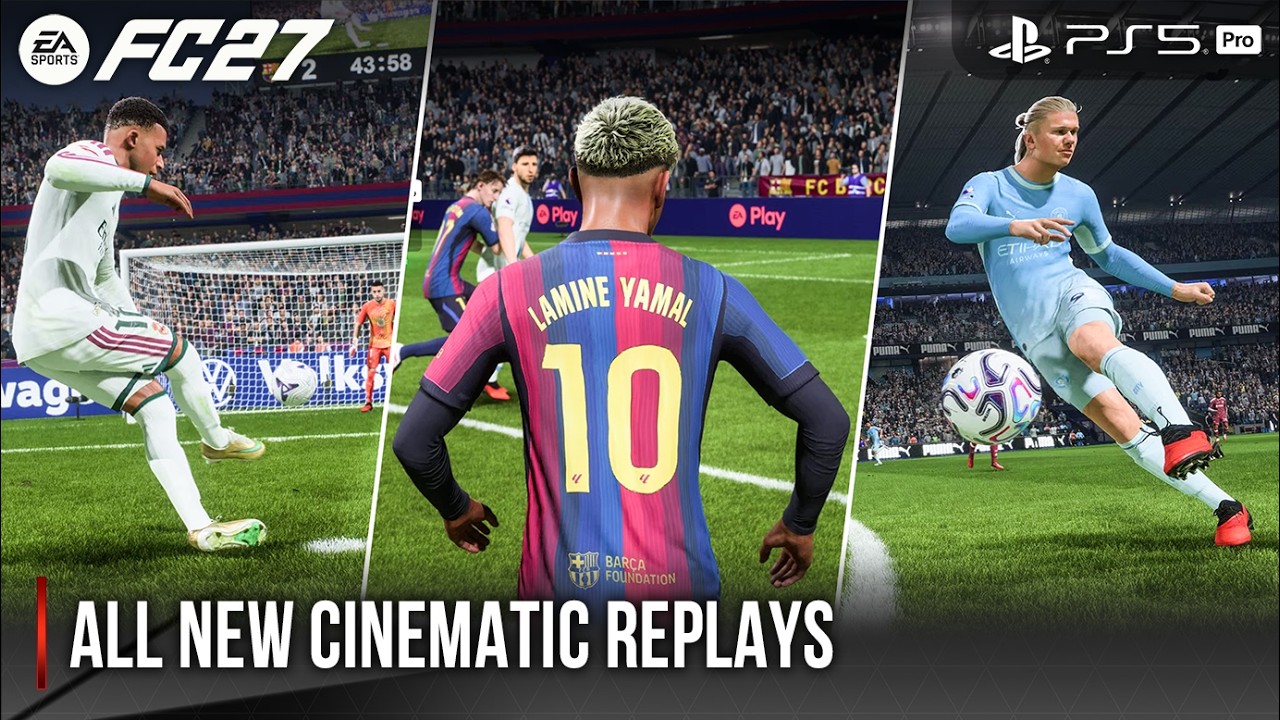 EA Sports FC 27 | All New Cinematic Replays