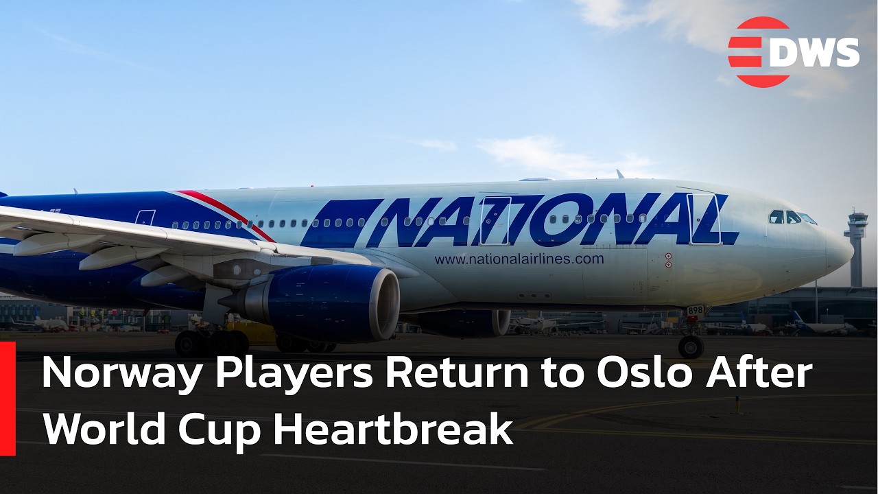 WELCOME HOME: Norway Team Landed in Oslo After World Cup Quarterfinal Exit | DWS News | AD1C