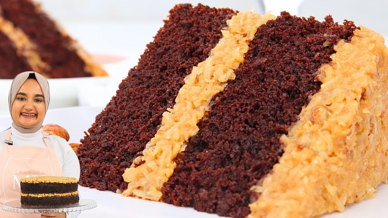 If you've never tried GERMAN CHOCOLATE CAKE before, you have to make it now!