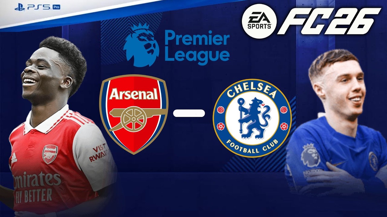FC 26 Realistic Gameplay: Arsenal vs Chelsea | London Derby Showdown 🔴🔵🔥⚔️