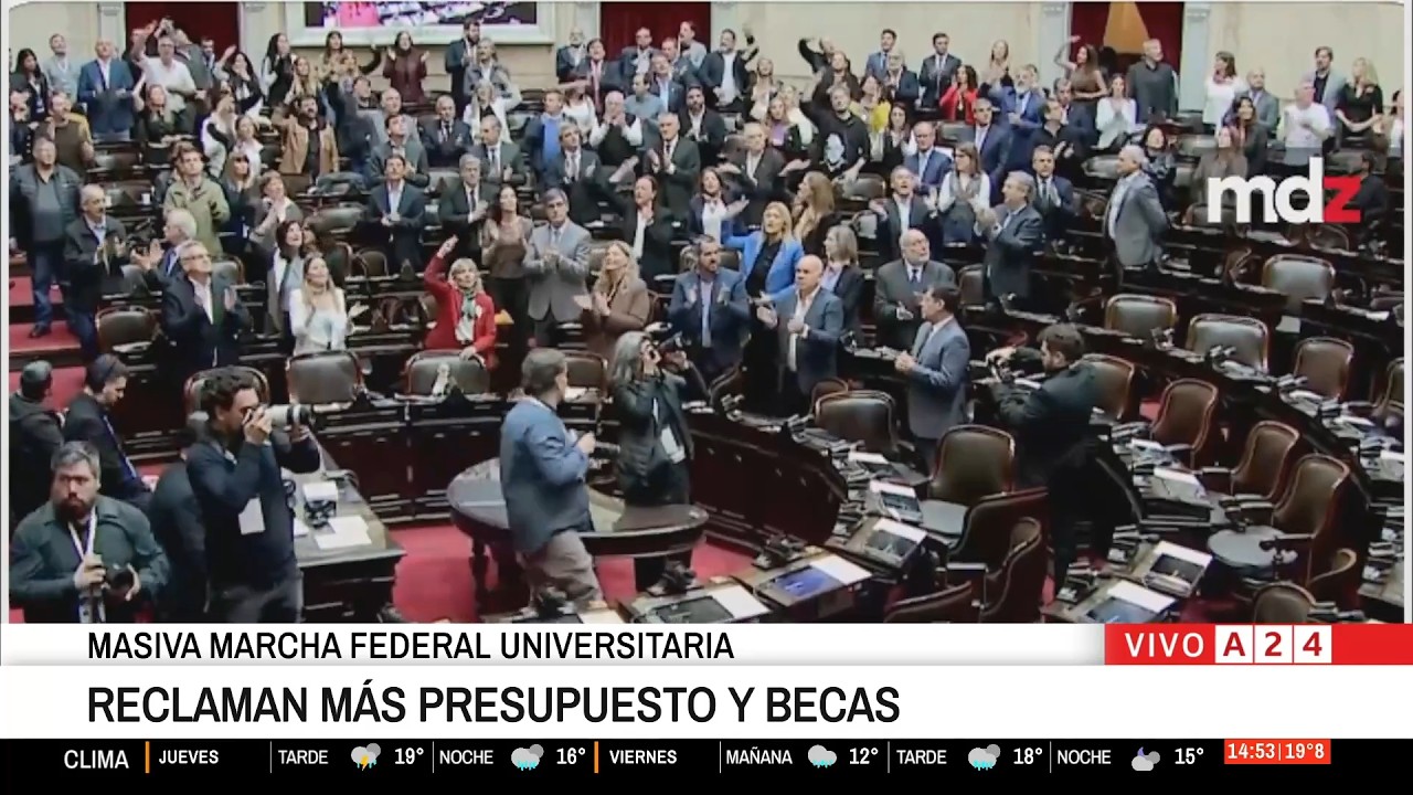 🔴 LA OPOSICI&Oacute;N NO LOGR&Oacute; QU&Oacute;RUM PARA TRATAR el DNU 70 +  MARCHA UNIVERSITARIA