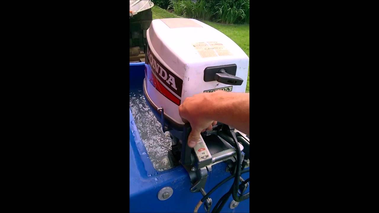1996 Honda Four Stroke 15hp Outboard Long Shaft