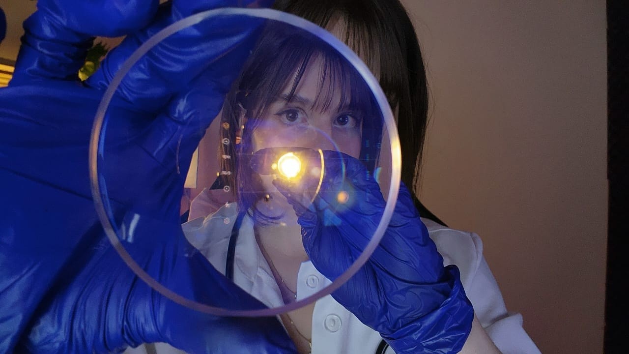 ASMR | exame visual DETALHADO