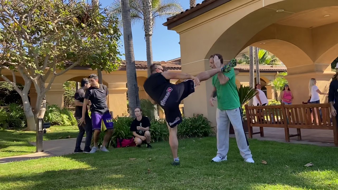 Progressive Fighting System - Jeet Kune Do Interceptions via High Kick with Paul Vunak