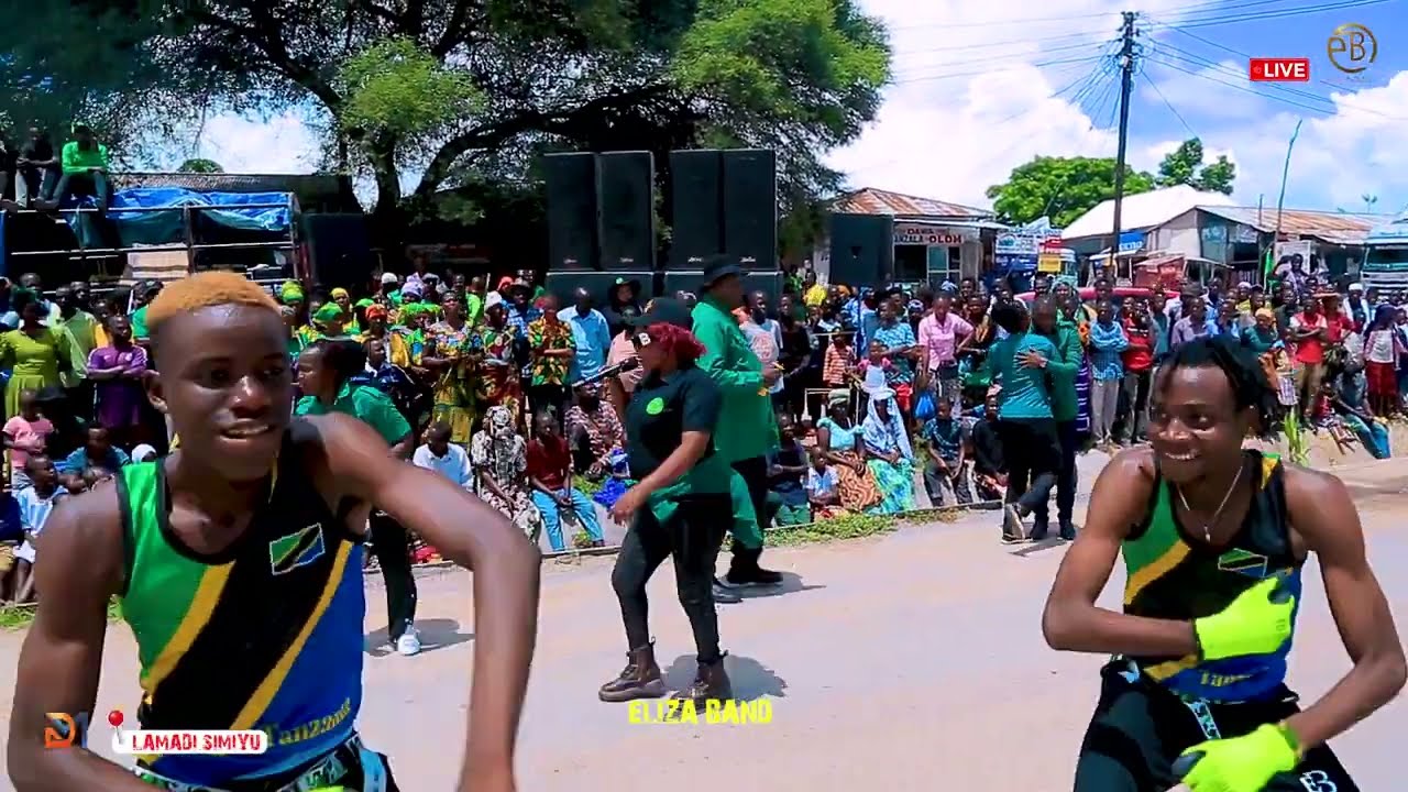 Eliza Band - live performance Mapokezi Paul Makonda Lamadi Simiyu Live Song #BodaBoda #GushokaKaya