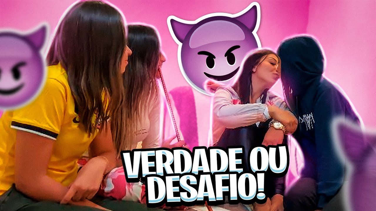 FUI DESAFIADA A BEIJAR A CONVIDADA ESPECIAL *beijo lésbico*