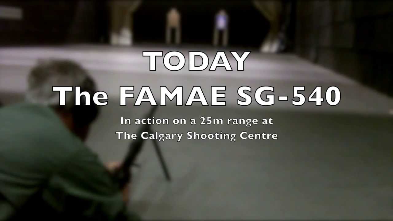 ERE Systems   FAMAE SG 540   On the Range testing Accuracy