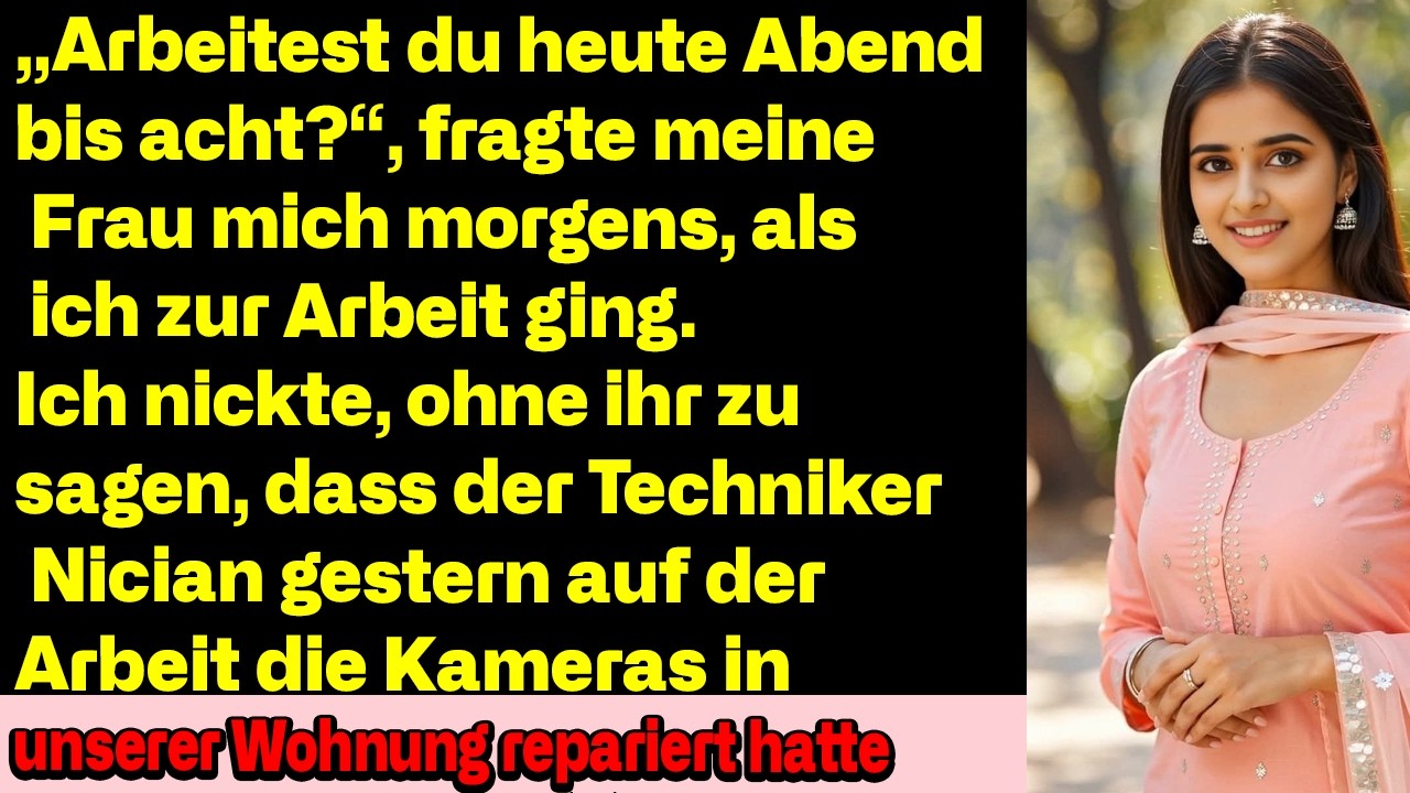 Ich verriet meiner Frau nicht, dass der Reparateur die Kameras reparierte – dann sah ich