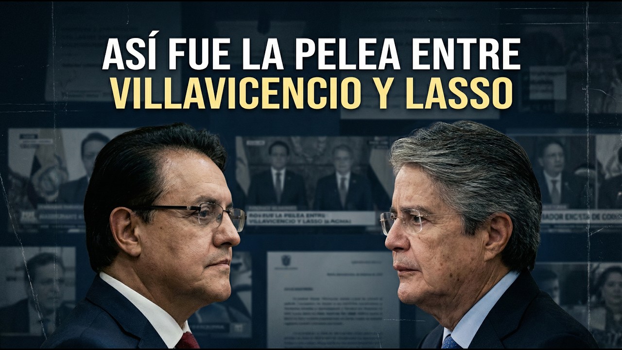 Así fue la última reunión entre Lasso y Villavicencio