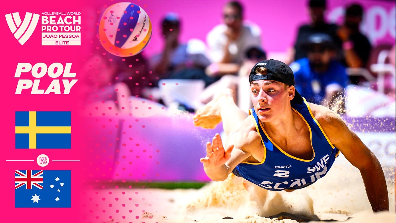 Hölting Nilsson/Andersson vs. Nicolaidis/Carracher Pool Play Highlights | João Pessoa #BeachProTour
