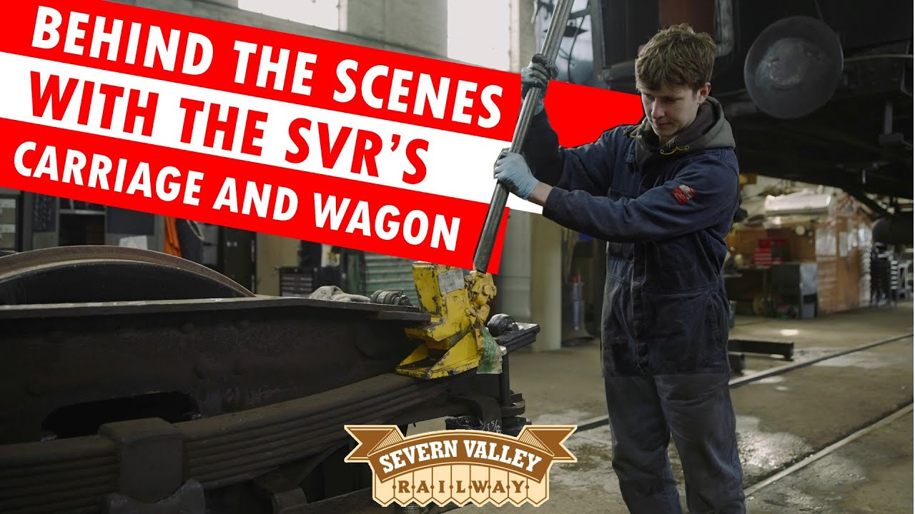 Behind the scenes with the Carriage & Wagon Team on the Severn Valley Railway