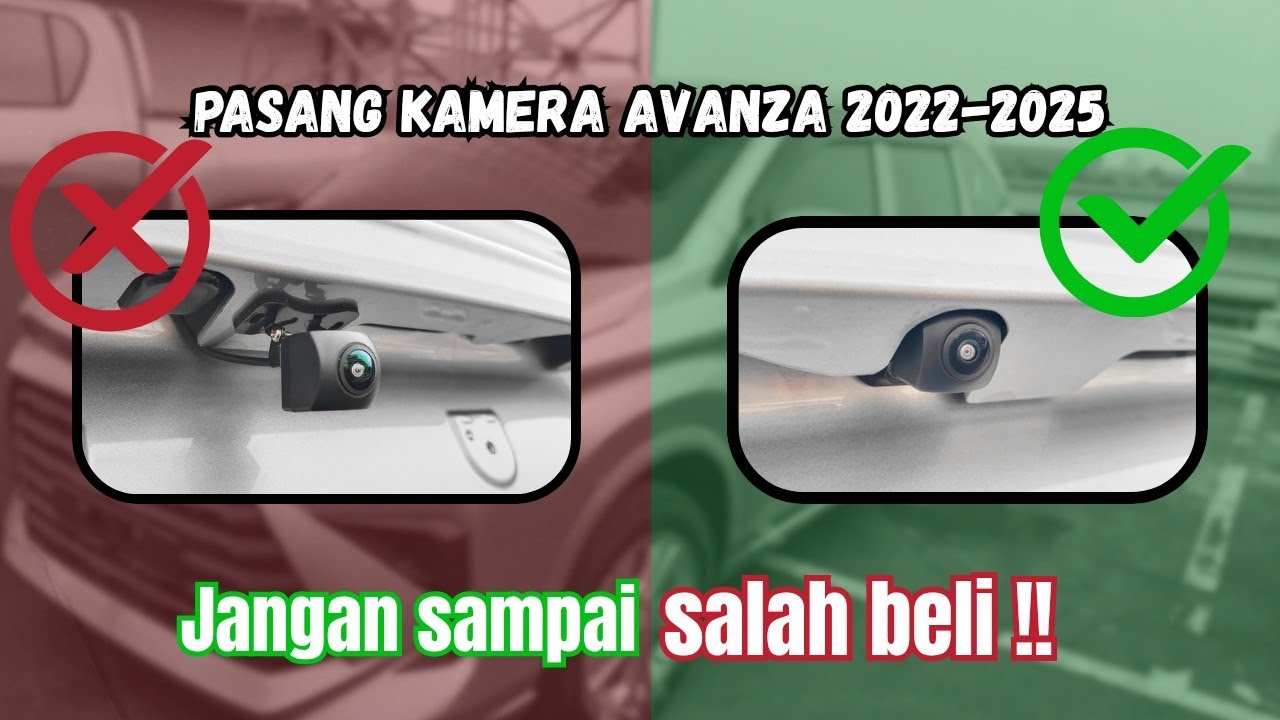Pasang kamera avanza 2022 up
