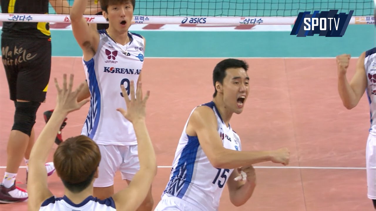 [프로배구] 괴물 시몬마저 잡아내며 연속블로킹 득점, 김형우 (11.26)