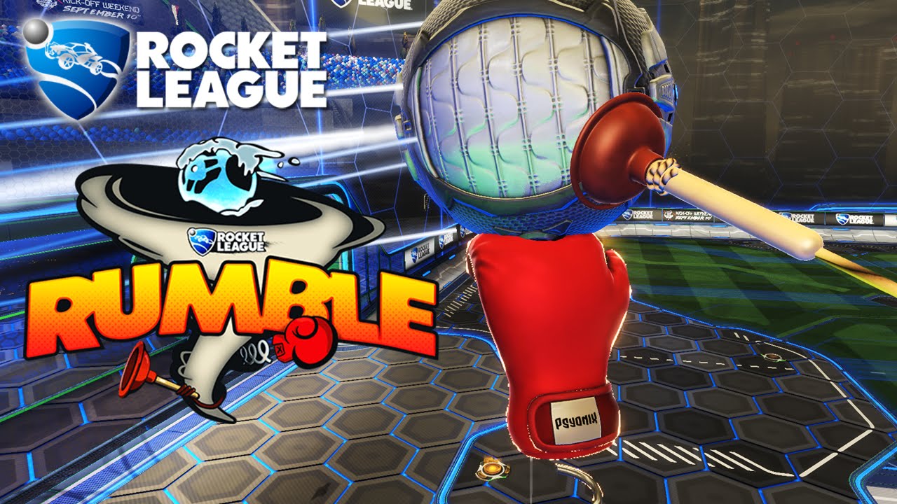 ROCKET LEAGUE - NOVO MODO RUMBLE SENSACIONAL