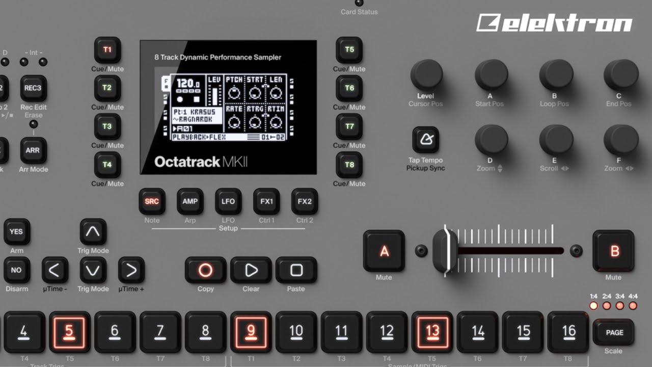 Пишем музыку на Elektron'ах - Octatrack / Rytm / Analog Four