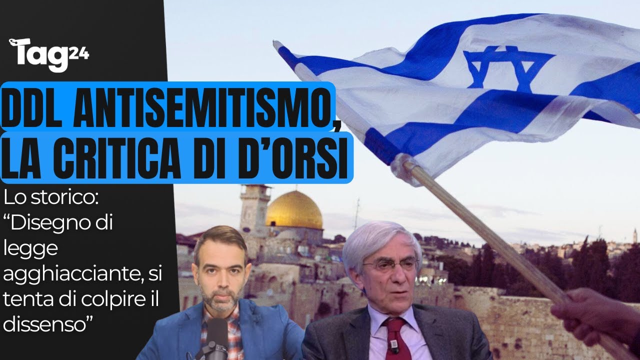 Ddl antisemitismo, Angelo D'Orsi: 