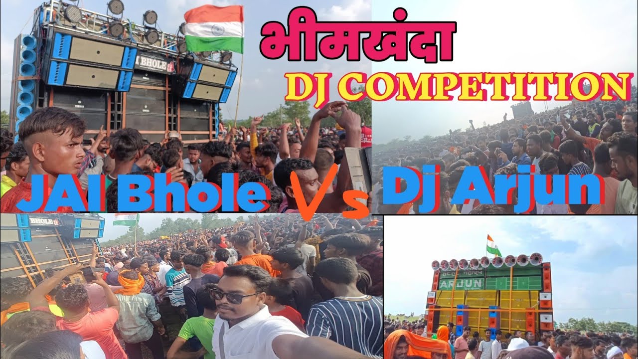 bhimkhanda Dj competition || #systummm🔥|| Jai Bhole Dj || Dj Arjun || Tulsi Sardar Vlogs