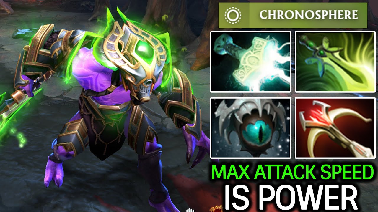 Faceless Void 23 Kills Monster &ndash; Max Attack Speed is Power Dota 2