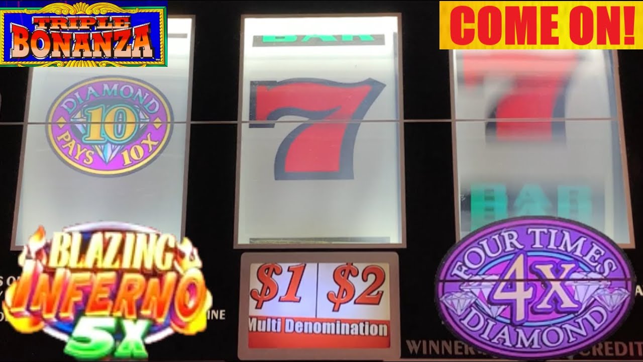 I found an old 3 REEL slot I had never played before! Diamond Tens + Triple Bonanza + 4x Diamond!