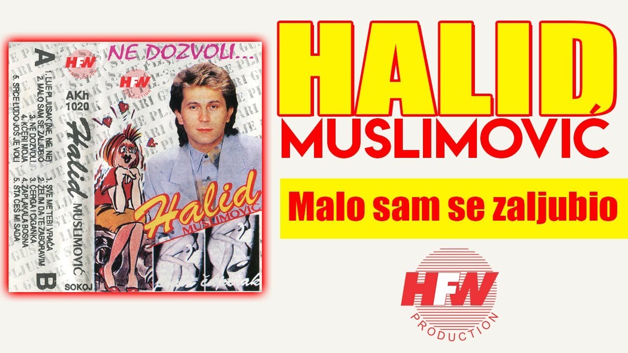 Halid Muslimovic - Malo sam se zaljubio - (Audio 1992) HD