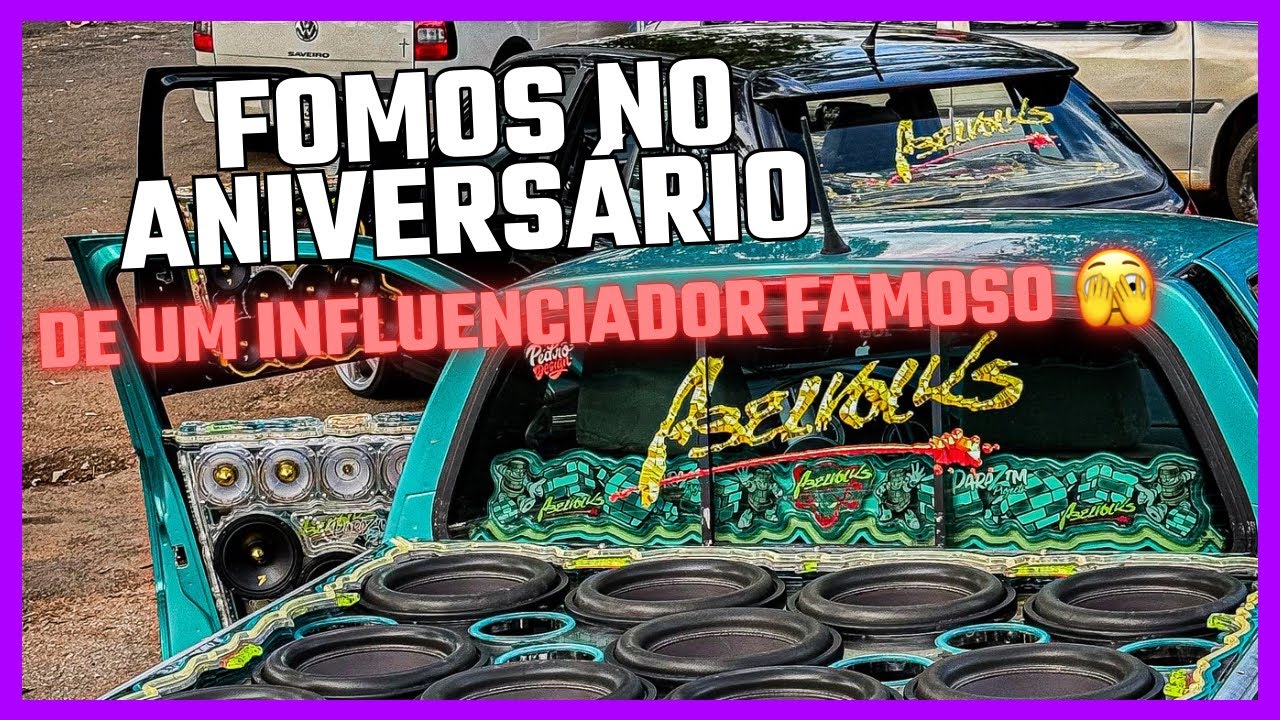 FUI NO ANIVERSARIO DO MAIOR INFLUENCIADOR DO SOM AUTOMOTIVO #somautomotivo #triogoiano #abelvolks