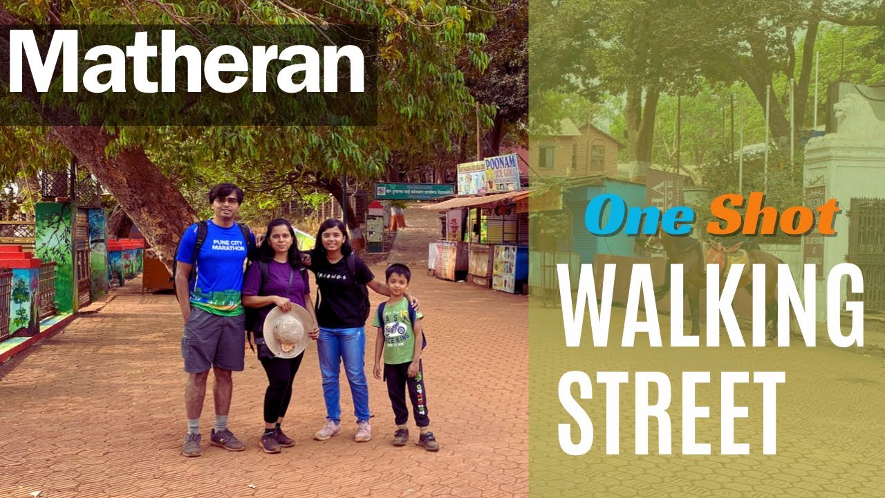 Matheran Hill Station | Walking Street One Shot!