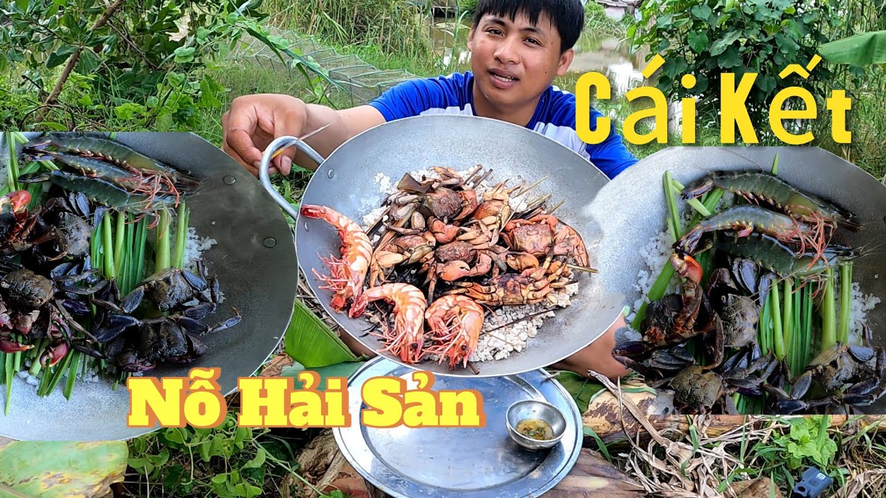 Thử Thách Săn bắt Ba Khía Tôm Sú Làm Món Độc Lạ Nỗ Muối Hột Và cái kết Bất Ngờ #12#VMDTV