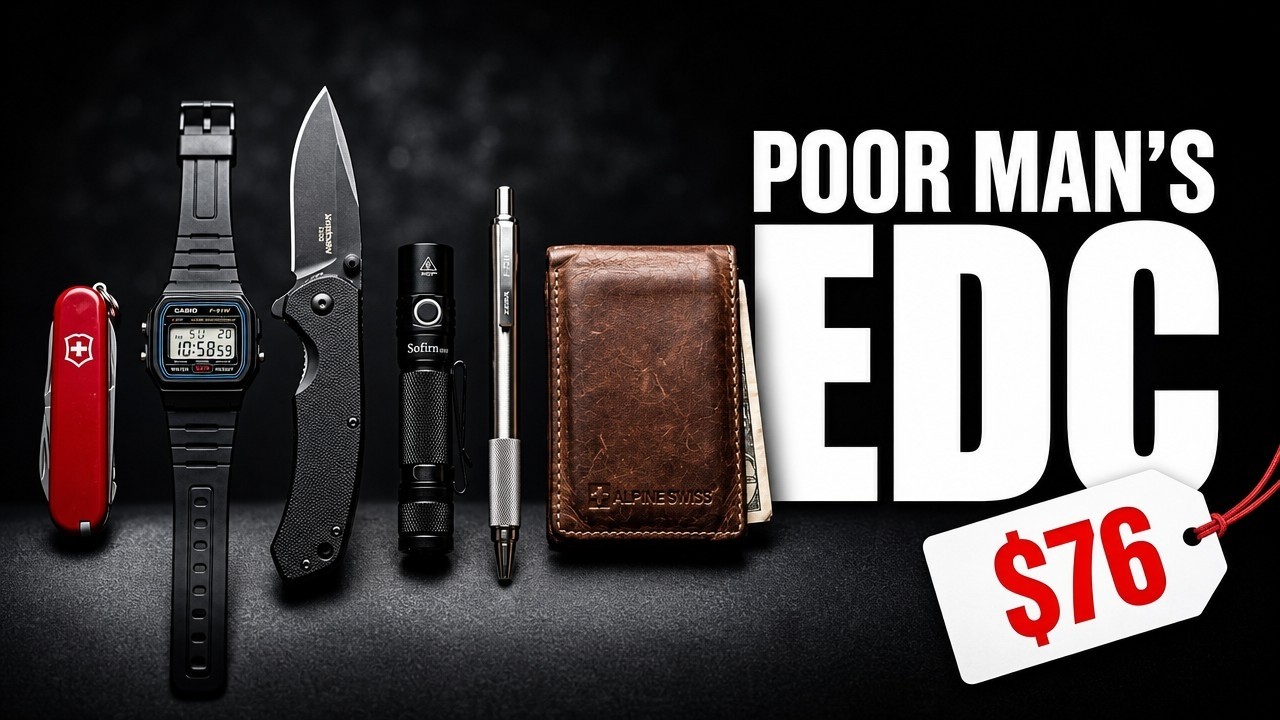 The Poor Man's EDC (A Full Everyday Carry for Under $80)