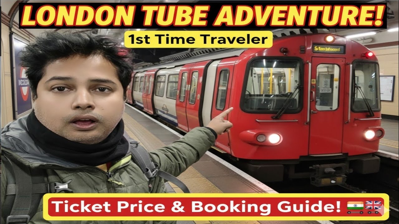 ​1st Time in London Train! 🚇 Ticket Price & How to Book? 🇬🇧 (कितना महँगा है?) 🇮🇳 🎫