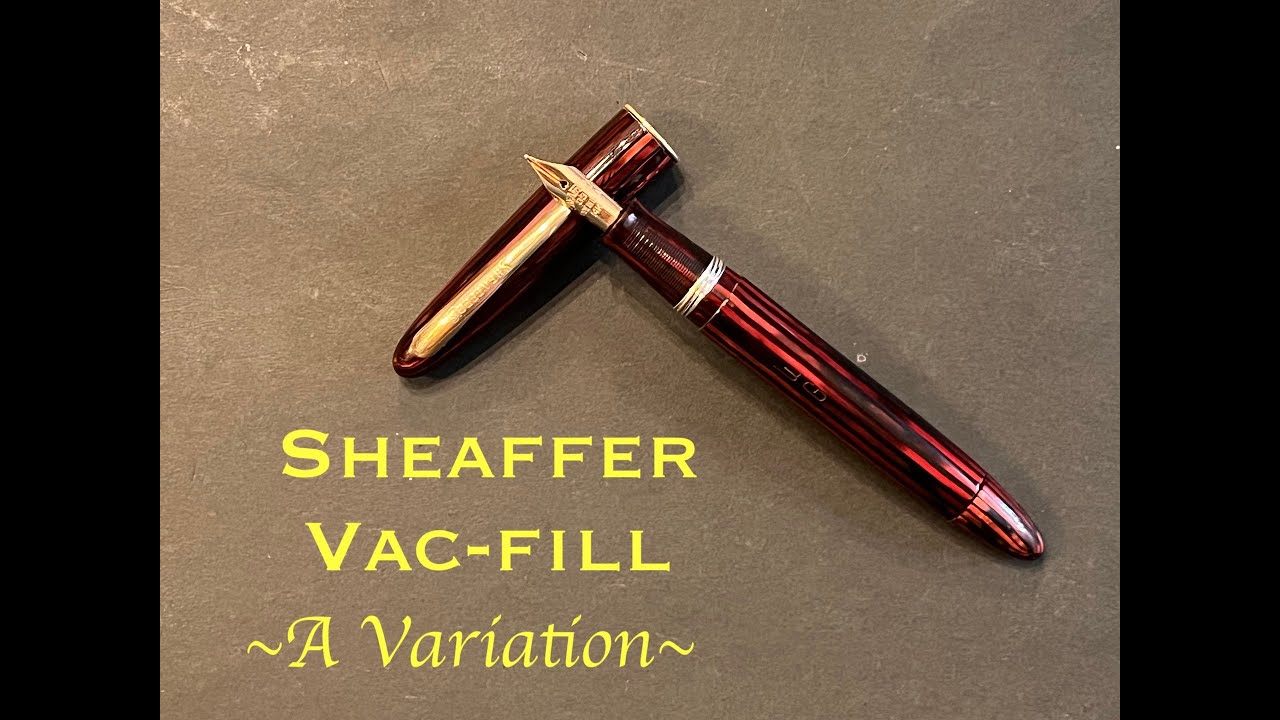 Вариант с заполнением Sheaffer Vac — восстановление и обзор