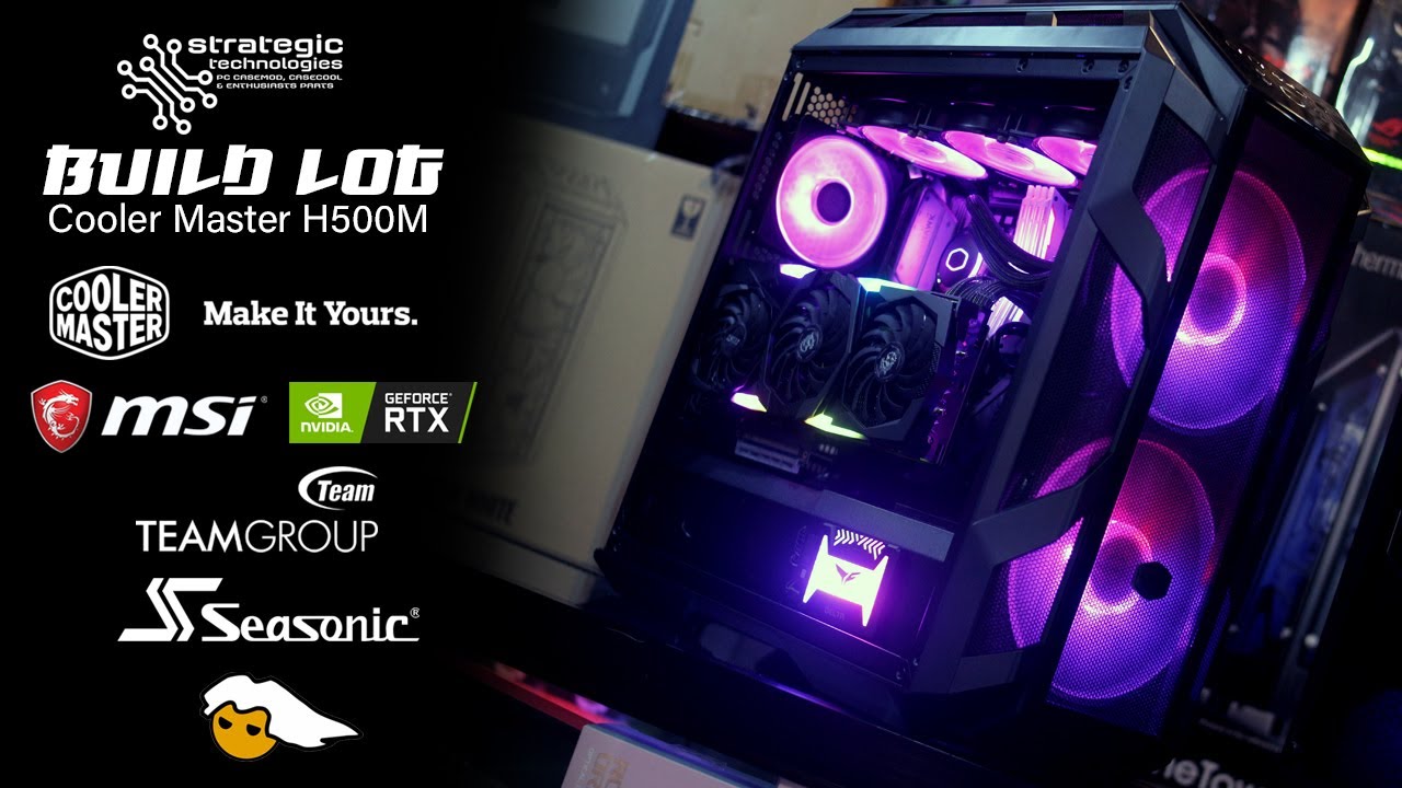 BUILD LOG: Katrina Yu | BACOLOD CITY | CoolerMaster H500M Tempered Glass