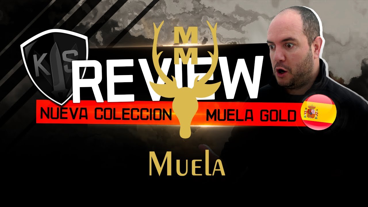 NUEVA COLECCIÓN DE NAVAJAS MUELA | MUELA GOLD (7 MODELOS)